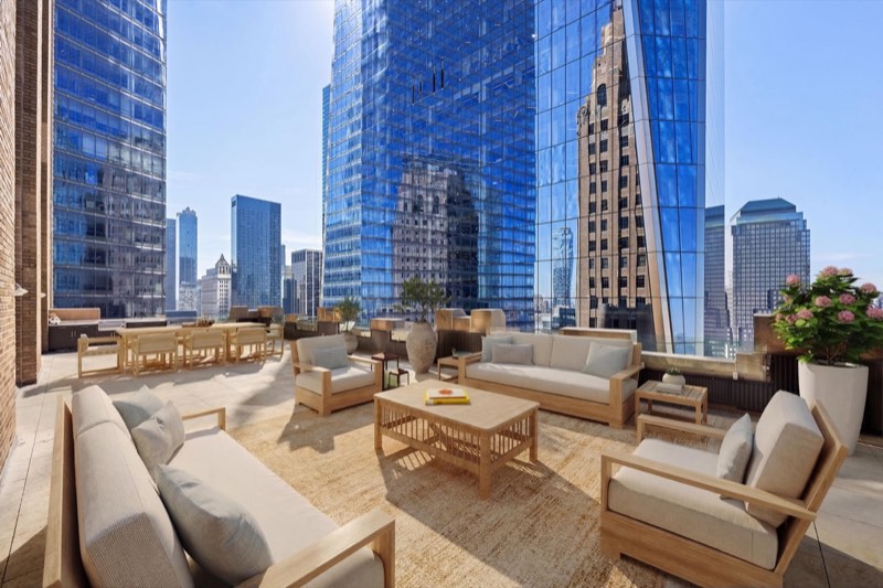 terrace at 100 Barclay Street 21AD