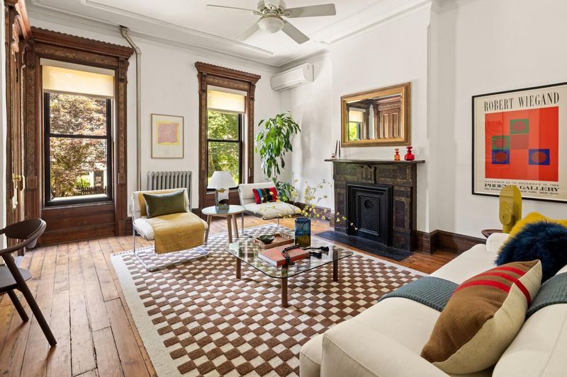 parlor at 103 Sterling Place Park Slope