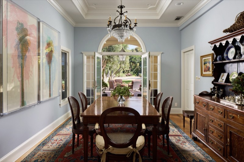 dining to lawn at 1300 Monaco Drive