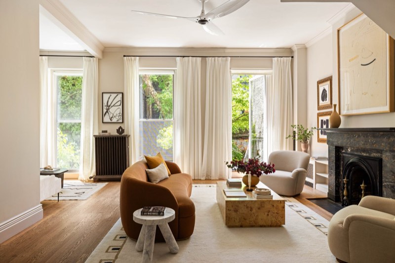 parlour at 136 State Street Unit 2 Brooklyn Heights co-op