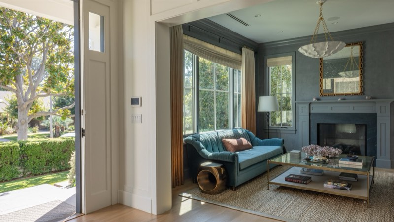 foyer into sitting room at 1367 Beckwith Avenue