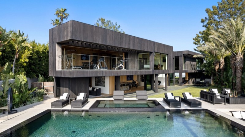 rear / pool / gym volume at 1663 Summitridge Drive