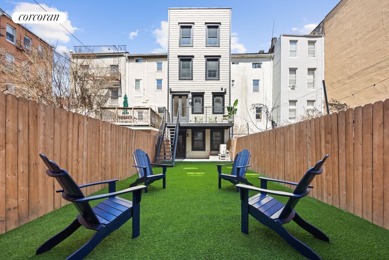 Finished backyard at 198 Putnam Avenue, Bedford-Stuyvesant — photo 5 of 10