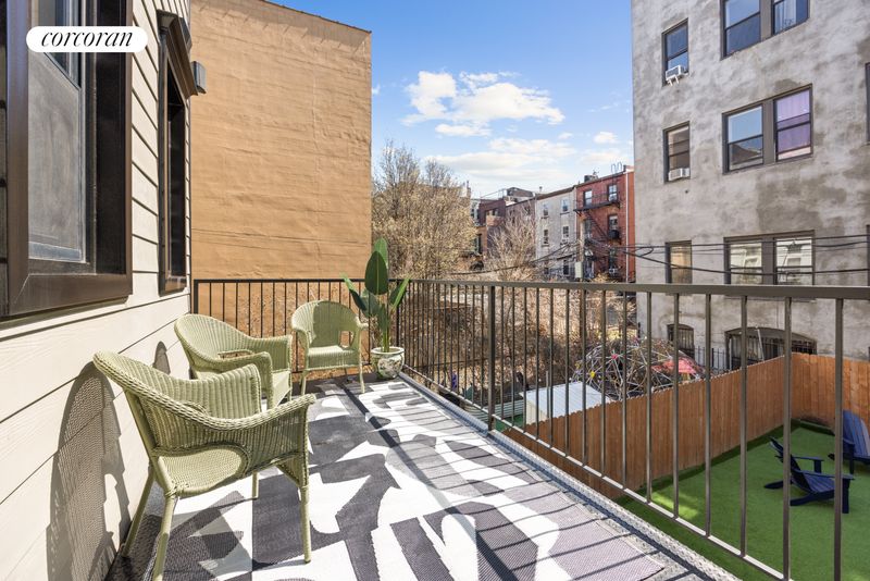 Rear deck at 198 Putnam Avenue, Bedford-Stuyvesant — photo 6 of 10