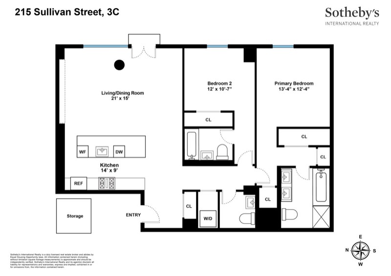 215 Sullivan Street 3C, Greenwich Village — photo 3 of 8