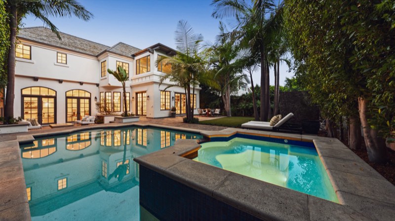 twilight pool at 241 19th Street