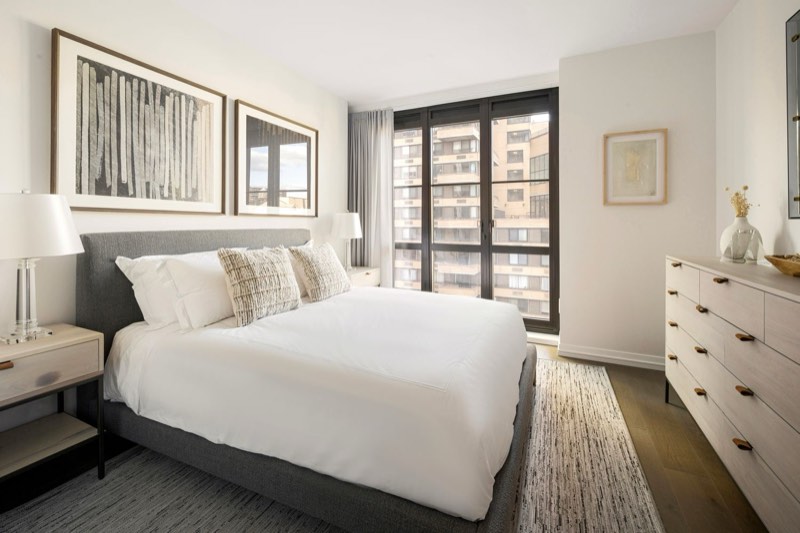 second bedroom at 250 West 96th Street 15C