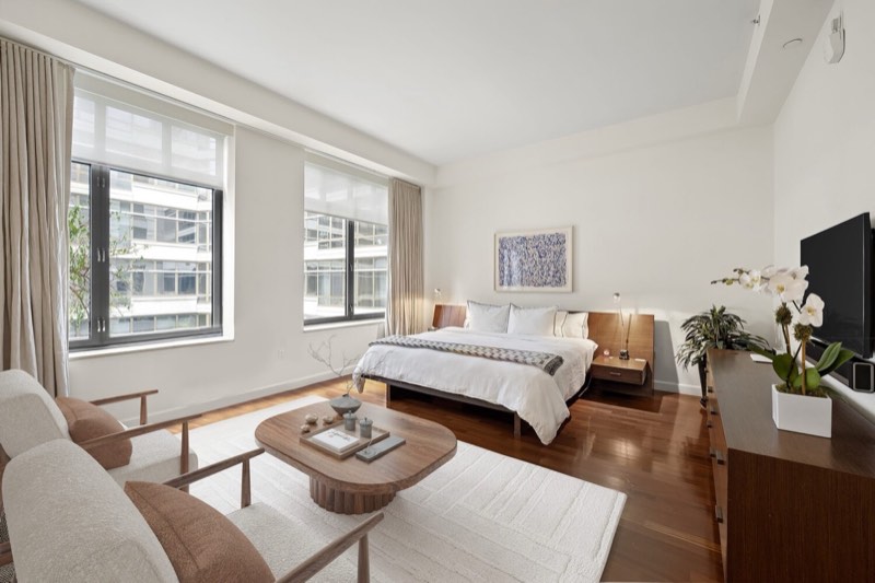 living room at 3 Morton Square