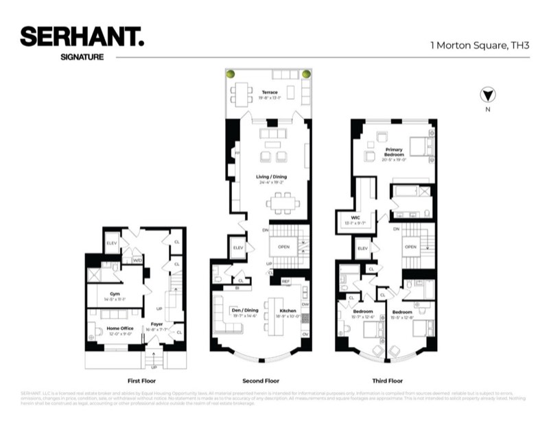 Hudson view at 3 Morton Square
