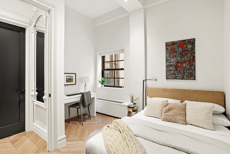 Third bedroom with office nook at The Atelier, 33 West 67th Street 4M, Upper West Side — photo 8 of 8