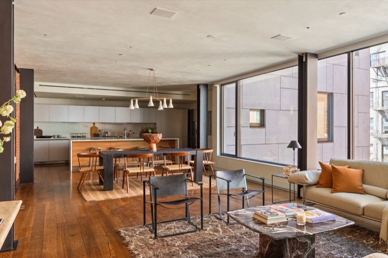 living space at 34 Prince Street 3B