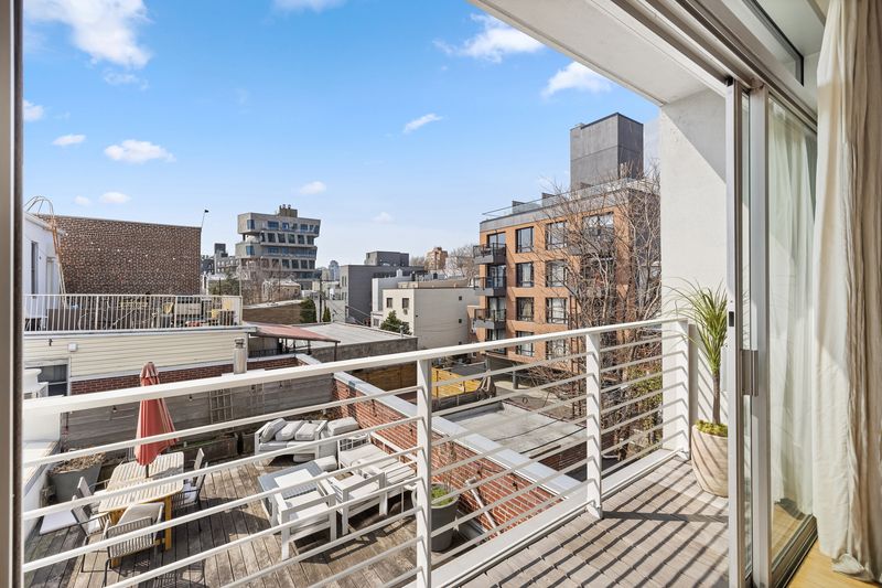 Balcony city views at 361 Manhattan Avenue 3AB, Williamsburg — photo 3 of 9