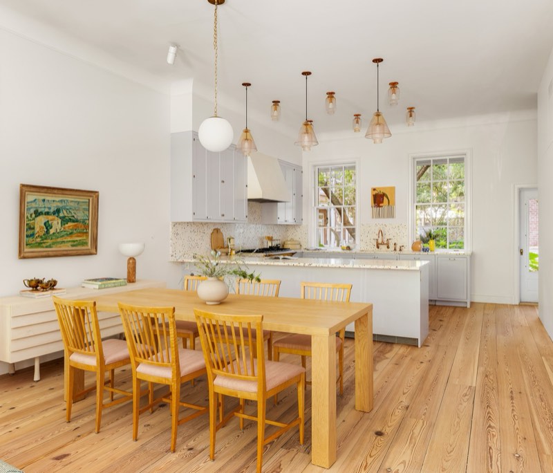 dining into kitchen at 37 Harrison Street