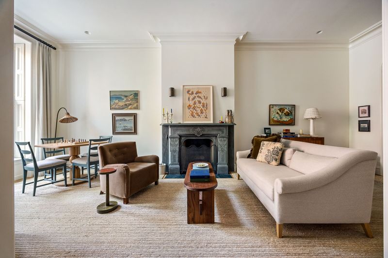 townhouse parlor at 40 Garden Place Brooklyn Heights