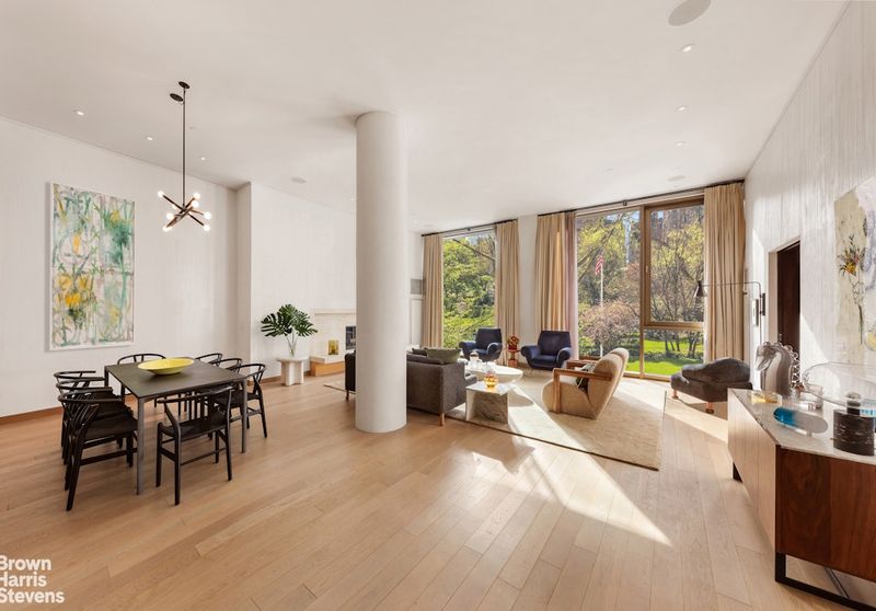 Dining area with park windows at 50 Gramercy Park North 3B, Gramercy Park — photo 2 of 10