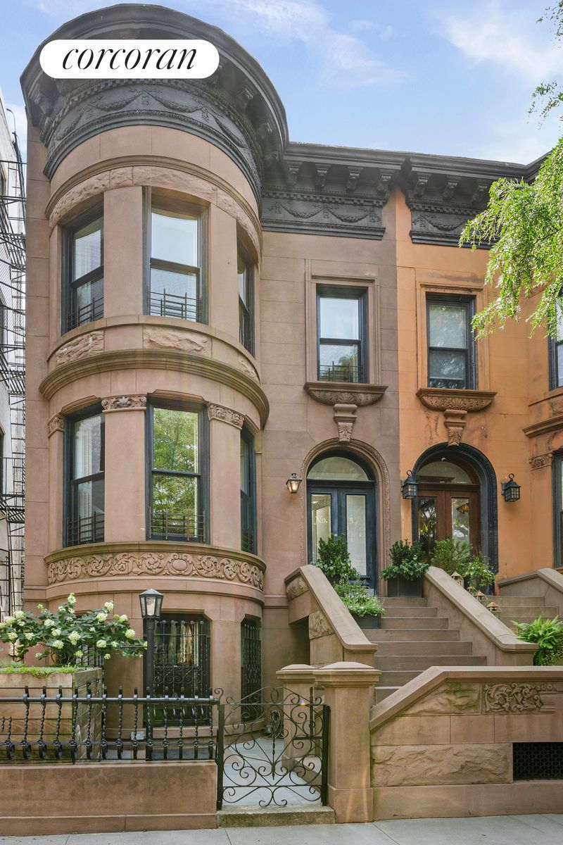 The brownstone on its park block at 506 13th Street, Park Slope — photo 2 of 10