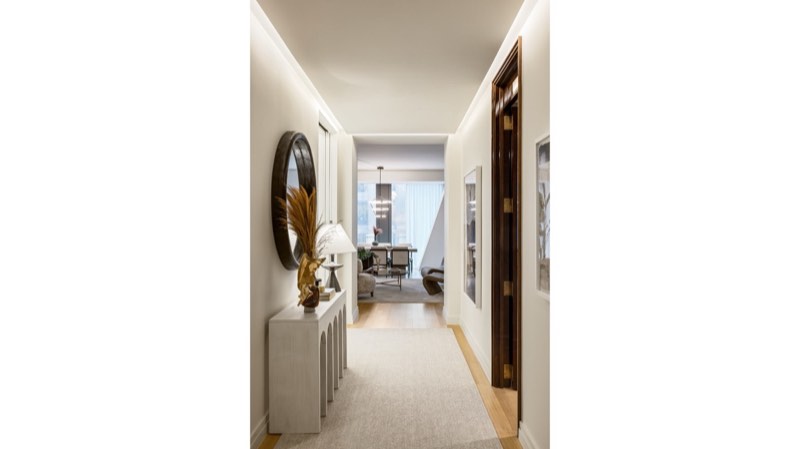 entry gallery at 53 West 53rd Street 40C