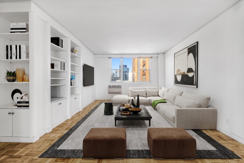 interior at 61 Jane Street 12AB, The Cezanne, West Village