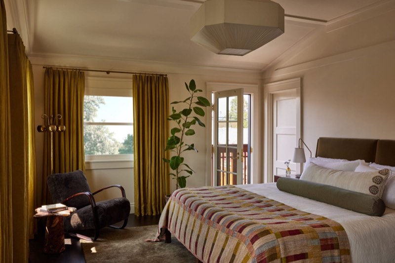 primary bedroom at 649 Palms Boulevard