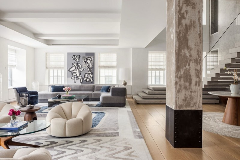 duplex interiors at 730 Park Avenue 10C 11C Lenox Hill