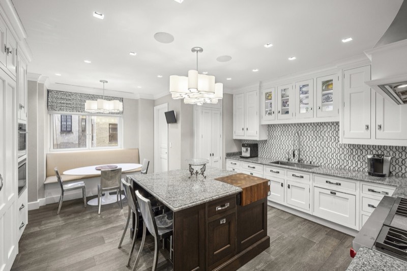 Christopher Peacock kitchen at 800 Park Avenue