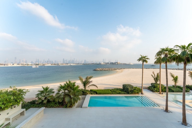 pool / private beach / Downtown skyline